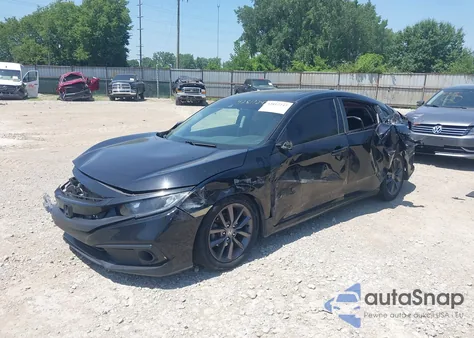 2021 Honda Civic Ex z USA, uszkodzony, nr VIN 19XFC1F30ME004586